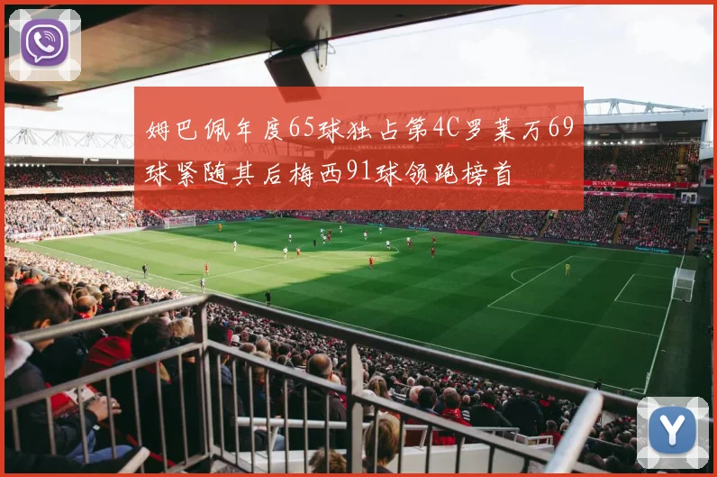 姆巴佩年度65球独占第4C罗莱万69球紧随其后梅西91球领跑榜首